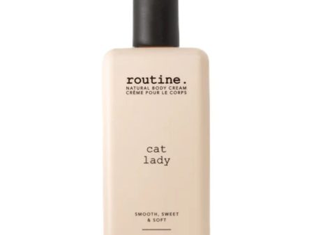 Routine Natural Body Cream - Cat Lady 350ml on Sale