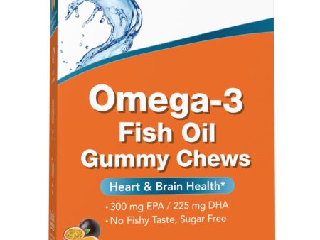 NOW Omega-3 Fish Oil Gummy Chews 36s Supply