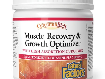 Natural Factors CurcuminRich Muscle Recovery & Growth Optimizer 156g Hot on Sale