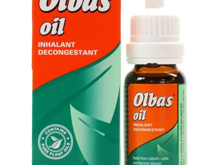 Olbas Oil Inhalant Decongestant 15ml Hot on Sale