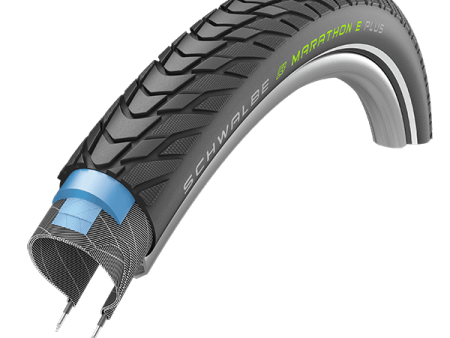 Schwalbe Marathon E-Plus 700c Reflective Tyre on Sale