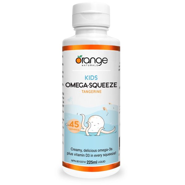 Orange Naturals Kids Omega Squeeze - Tangerine 225ml For Discount