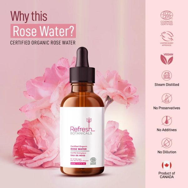 Refresh Botanicals Rose Water 90ml For Discount