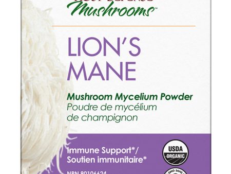 Host Defense Lion s Mane Mushroom Mycelium Powder 100g Fashion