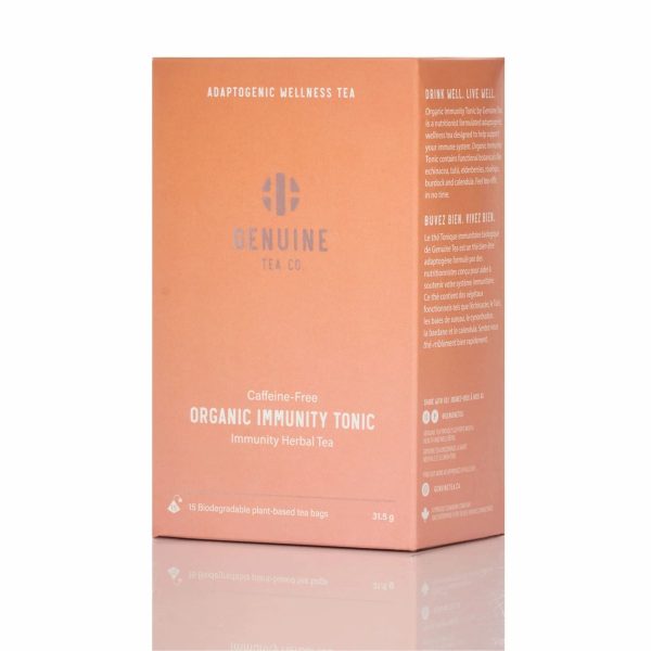 Genuine Tea Organic Immunity Tonic Tea 15ct Hot on Sale