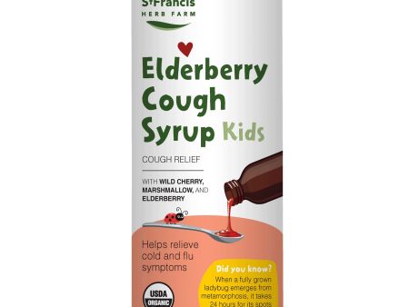 St. Francis Elderberry Cough Syrup Kids 120ml Discount