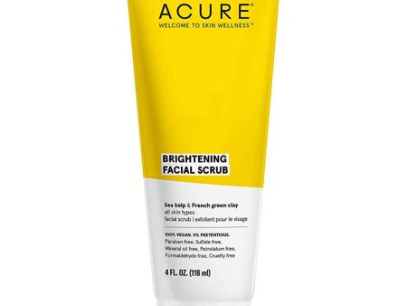 Acure Brightening Facial Scrub 118ml For Discount