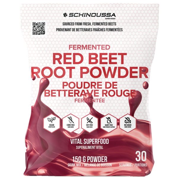 Schinoussa Fermented Red Beet Root Powder 150g For Discount