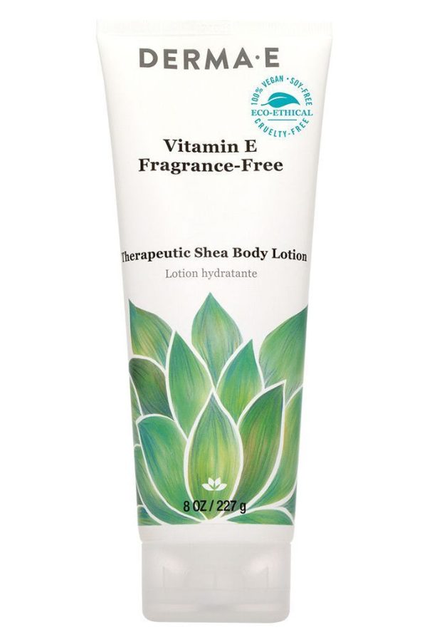 Derma E Vitamin E Fragrance-Free Therapeutic Shea Body Lotion 236ml Online now