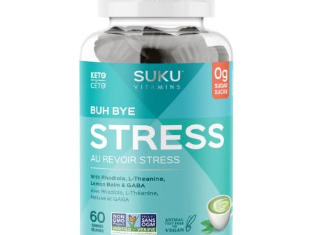 Suku Buh Bye Stress Gummies 60s Hot on Sale