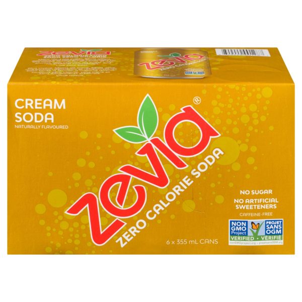 Zevia Zero Calorie Cream Soda 6pk Online