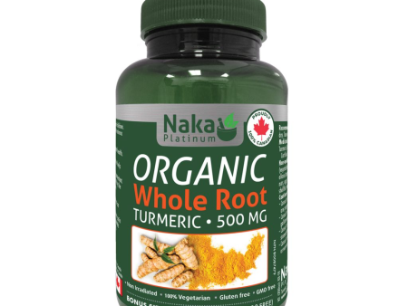 Naka Platinum Organic Whole Root Turmeric 120s Bonus Size (90 + 30 Free) For Cheap