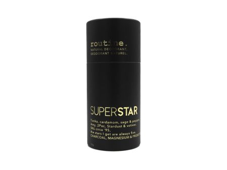 Routine Superstar Natural Deodorant Stick 50g Supply