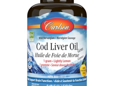 Carlson Cod Liver Oil Lemon 150s For Sale