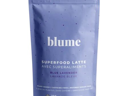 Blume Superfood Latte Blue Lavender Blend 100g Hot on Sale