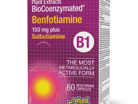 Natural Factors BioCoenzymated Benfotiamine B1 plus Sulbutiamine 60s Sale