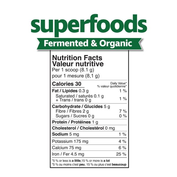 Prairie Naturals Fermented, Organic Superfoods 150g Discount