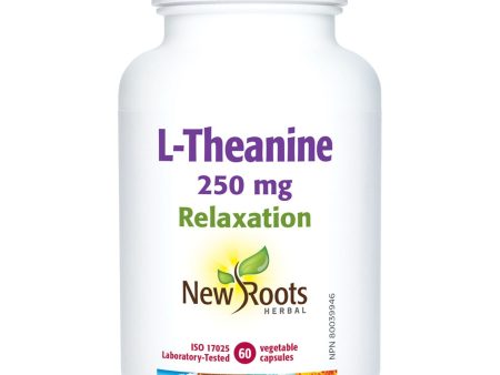 New Roots L-Theanine 250 mg 60s on Sale