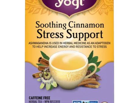 Yogi Soothing Cinnamon Stress Support Tea 16ct Hot on Sale