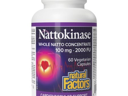 Natural Factors Nattokinase 100mg 60s Fashion