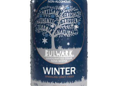 Bulwark Non-Alcoholic Winter Craft Cider - Limited Edition 355ml Supply