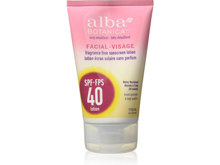 Alba Facial Sunscreen SPF40 113ml Online Sale