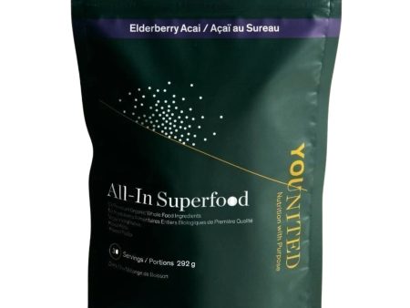 Younited All-In Superfood - Elderberry Acai 30 Servings (292g) Sale