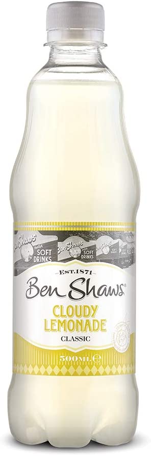 Ben Shaws Cloudy Lemonade Soft Drink Pack of 12x500ml For Sale