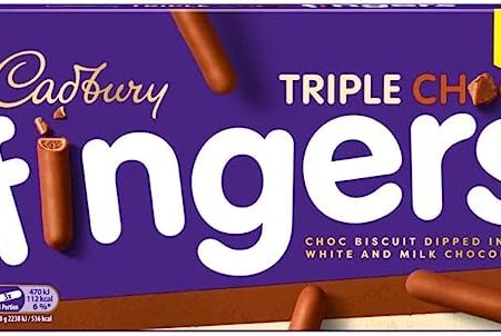 Cadbury Triple Choc Fingers Chocolate Biscuits 110g x Case of 12 Cheap