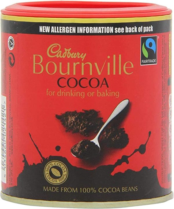 Cadbury - Bournville Cocoa - 125g Case of 12 on Sale